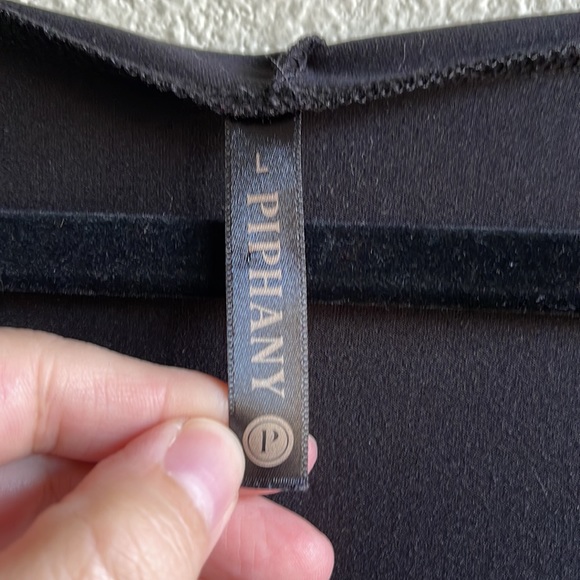 Piphany Black Hoodie Top - Picture 4 of 5